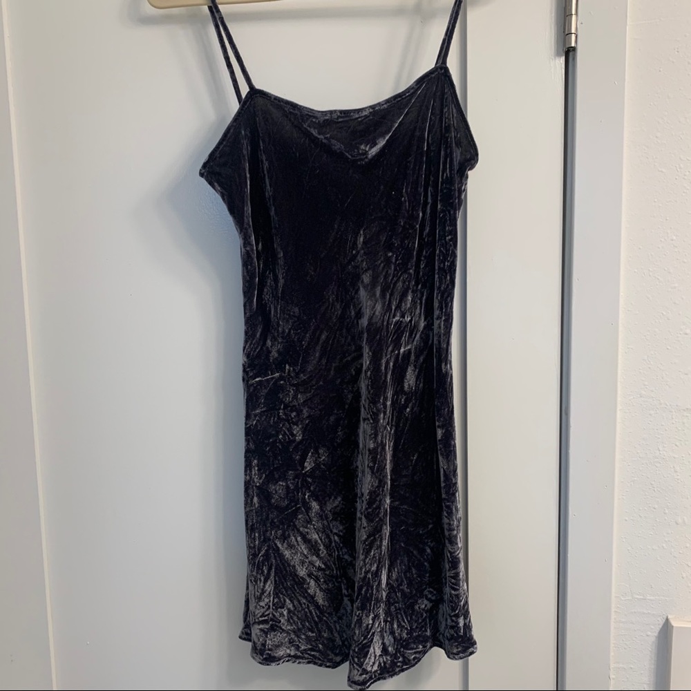 Reformation Velvet Mini Dress